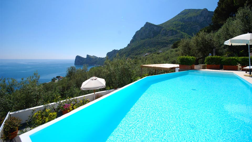 Villa Villa Bianca, Ferienvilla mieten Amalfiküste