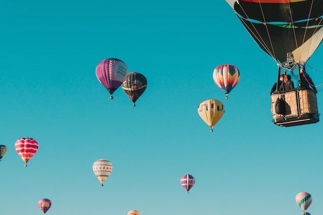 Heißluftballon