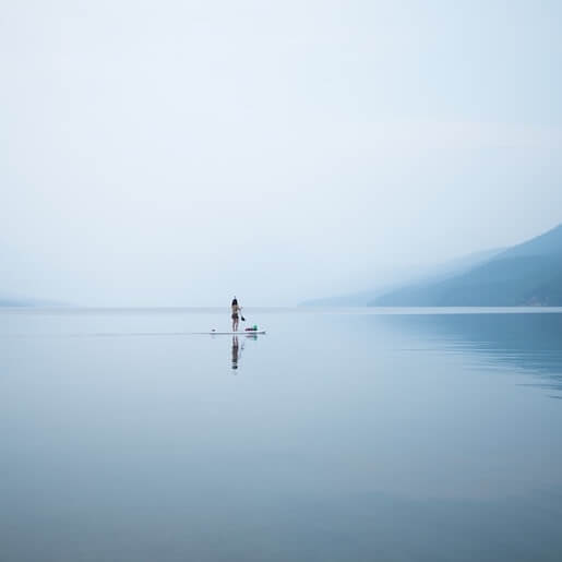 Weg von allem auf dem See Lalla Takerkoust