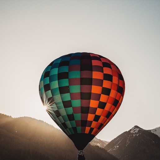 Heißluftballon Fahrt über Marrakech