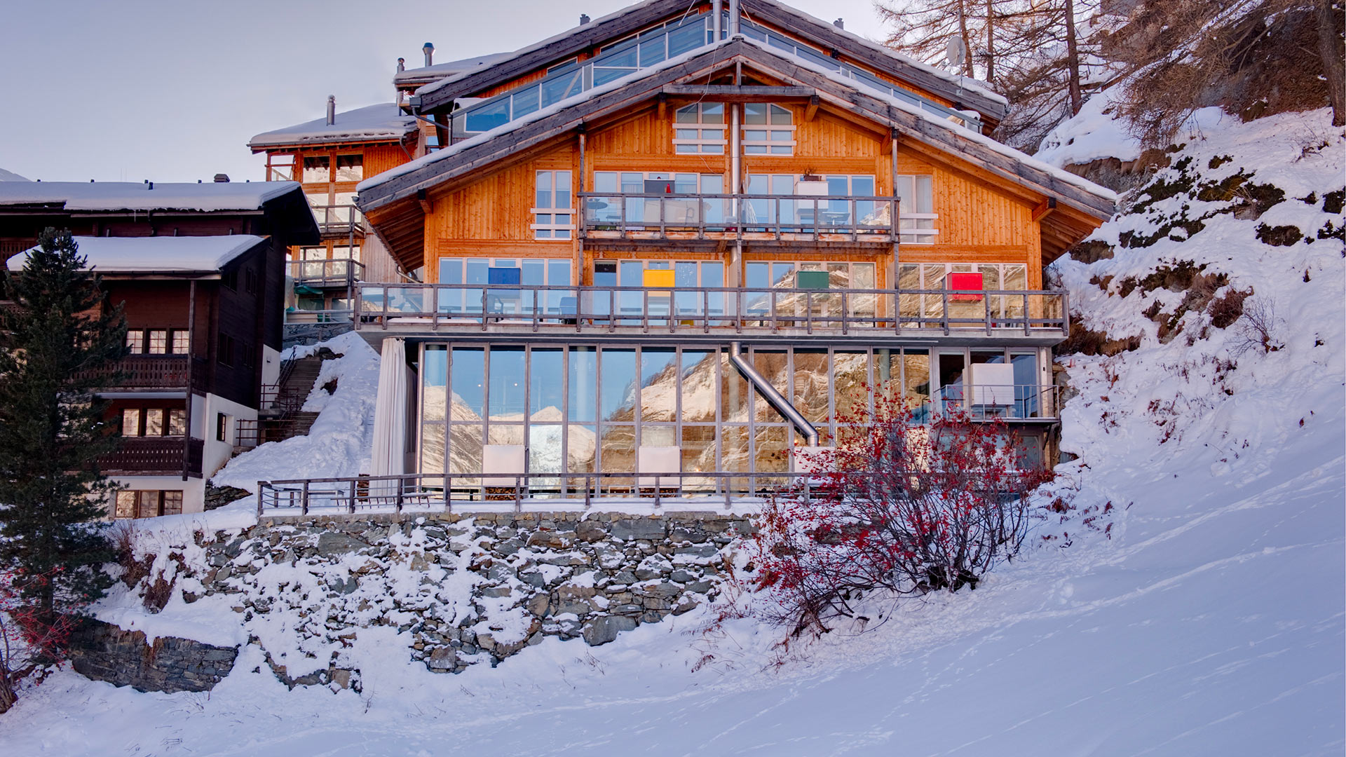 Villa Chalet Julen Loft, Ferienvilla mieten Schweizer Alpen