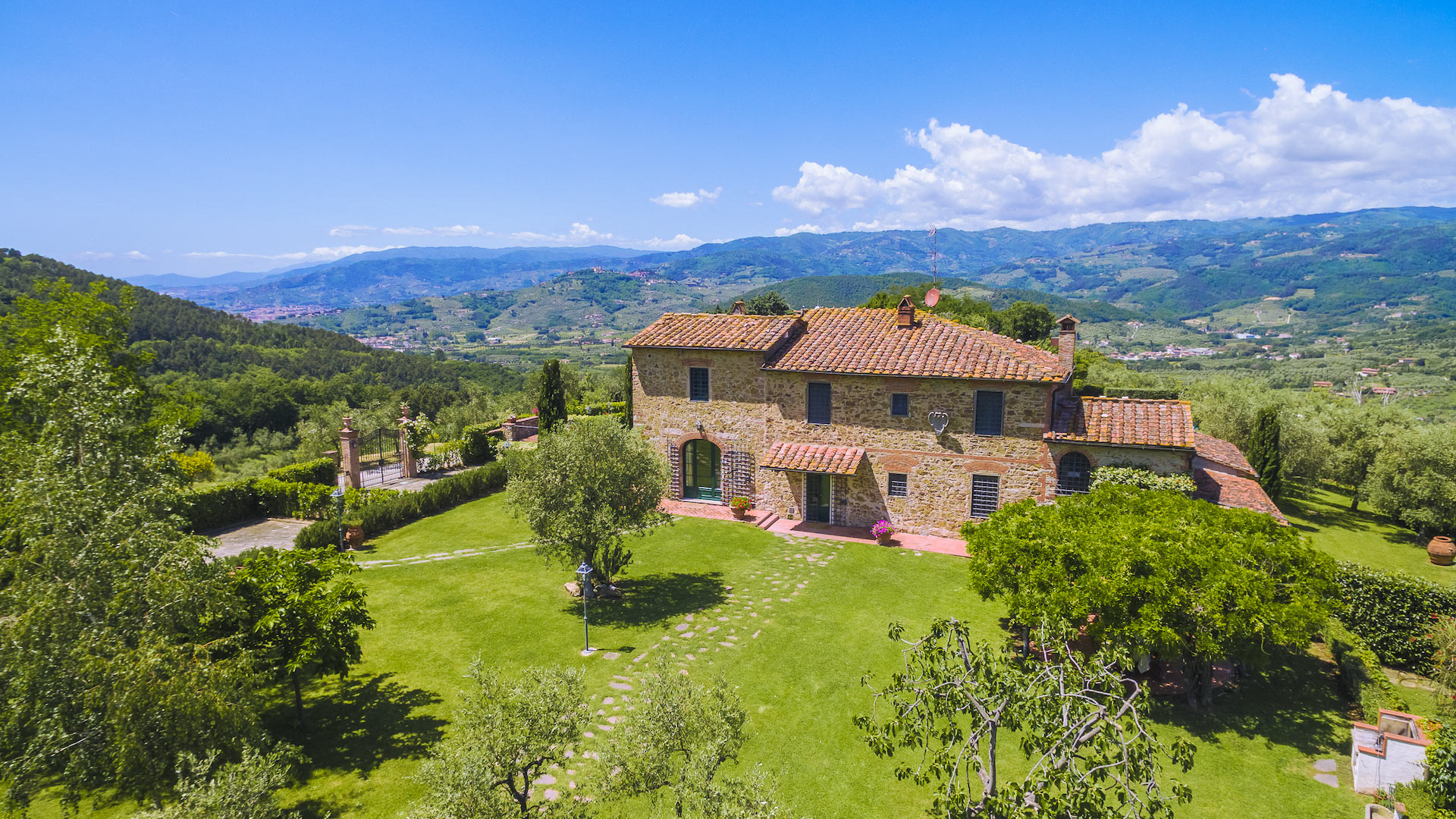 Fotos von der Villa Pistoia in Toskana Villanovo
