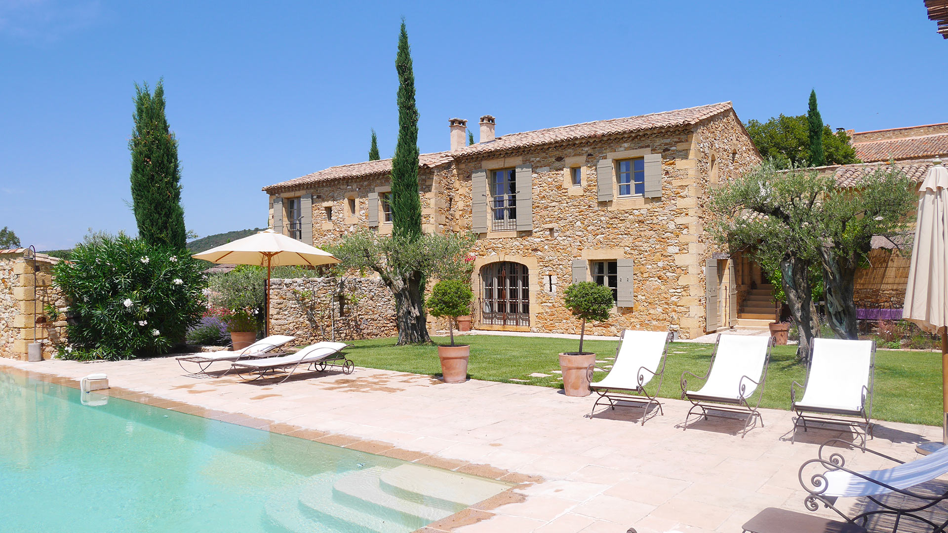 Villa Le Mas de Foussargues, Ferienvilla mieten Provence